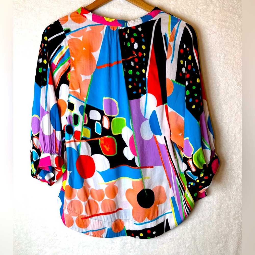 Patchington Colorful Bracelet Sleeve Button V Nec… - image 6